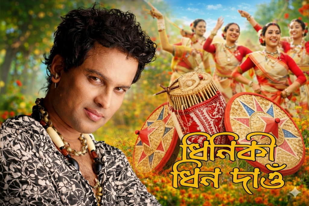 Dhiniki Dhin Dau - Zubeen Garg - Lajuki Mon